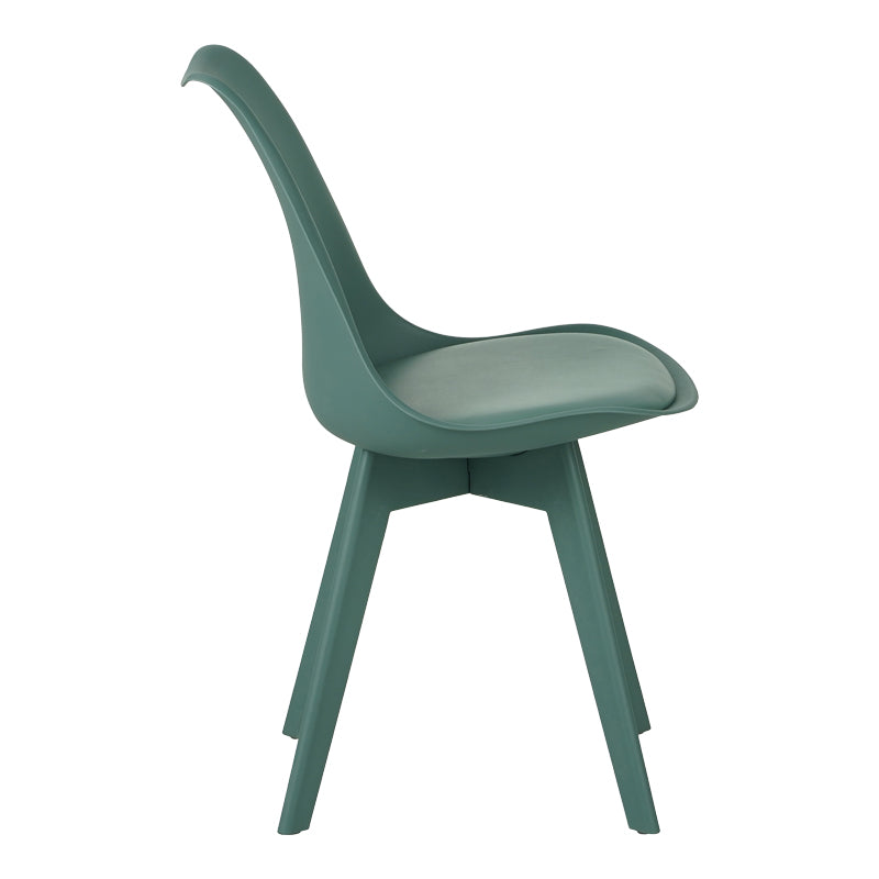 Scaun gaston I, Verde, 48x53x81 cm - Verde