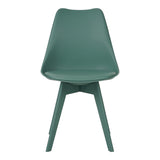 Scaun gaston I, Verde, 48x53x81 cm - Verde