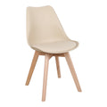 Scaun Gaston, taupe Natural 58x47x85 cm