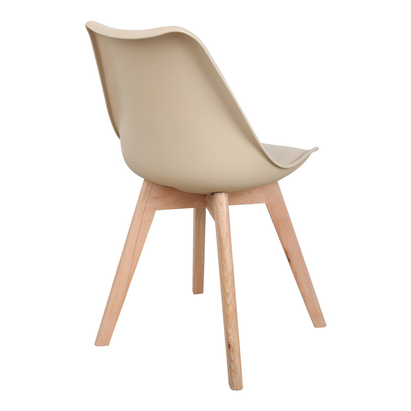 Scaun Gaston, taupe Natural, 58x47x85 cm, imagine suplimentara