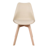 Scaun Gaston, taupe Natural, 58x47x85 cm, perspectiva suplimentara