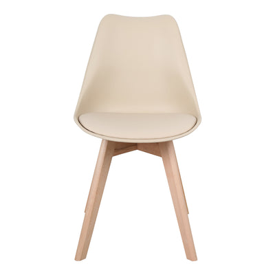 Scaun Gaston, taupe Natural, 58x47x85 cm, perspectiva suplimentara