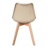 Scaun Gaston, taupe Natural, 58x47x85 cm, foto produs