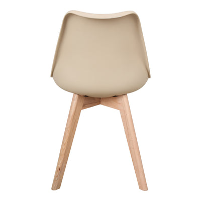 Scaun Gaston, taupe Natural, 58x47x85 cm, foto produs