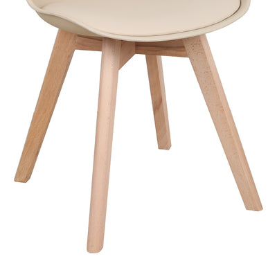Scaun Gaston, taupe Natural, 58x47x85 cm, foto produs 7