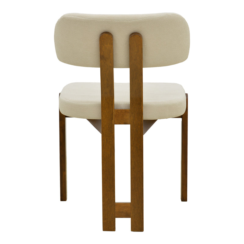 Scaun Genoa, Lemn rubberwood, 50x43x82 cm - Nuc-Crem
