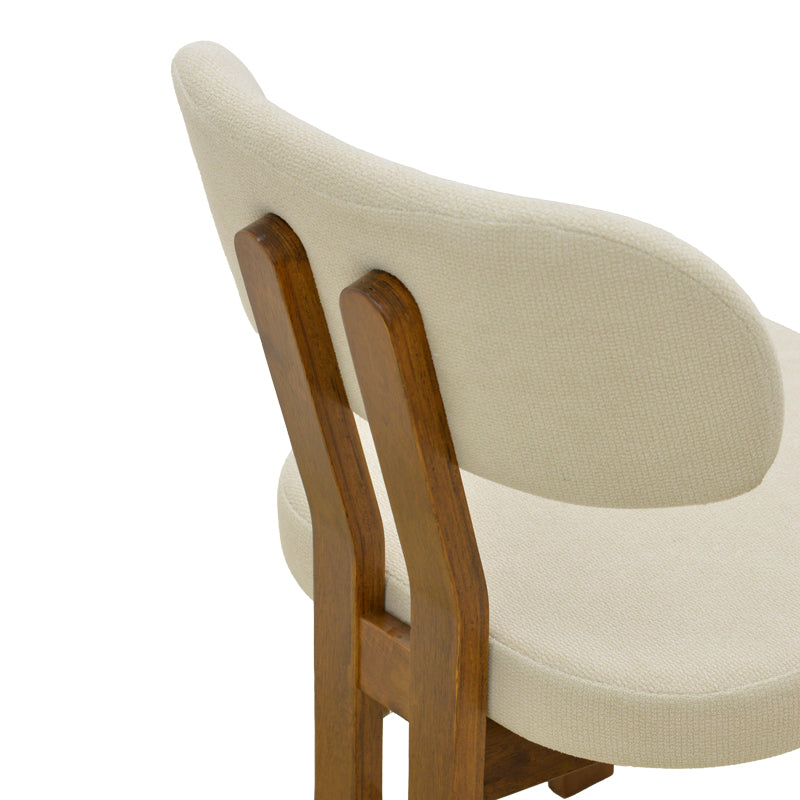Scaun Genoa, Lemn rubberwood, 50x43x82 cm - Nuc-Crem