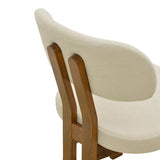 Scaun Genoa, Lemn rubberwood, 50x43x82 cm - Nuc-Crem