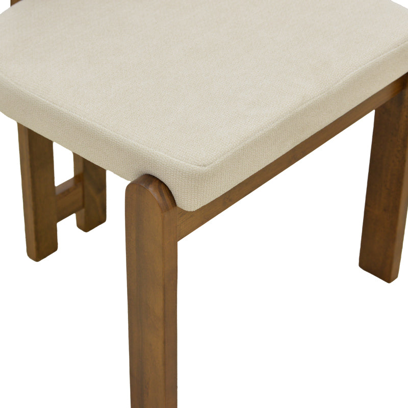 Scaun Genoa, Lemn rubberwood, 50x43x82 cm - Nuc-Crem
