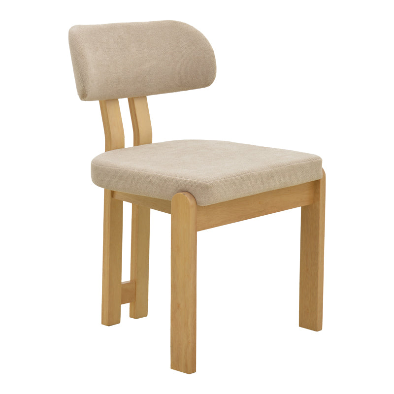 Scaun Genoa, Lemn rubberwood, 50x43x82 cm - Sonoma-Bej