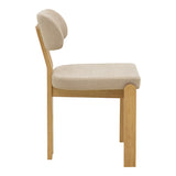 Scaun Genoa, Lemn rubberwood, 50x43x82 cm - Sonoma-Bej