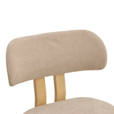 Scaun Genoa, Lemn rubberwood, 50x43x82 cm - Sonoma-Bej