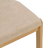 Scaun Genoa, Lemn rubberwood, 50x43x82 cm - Sonoma-Bej