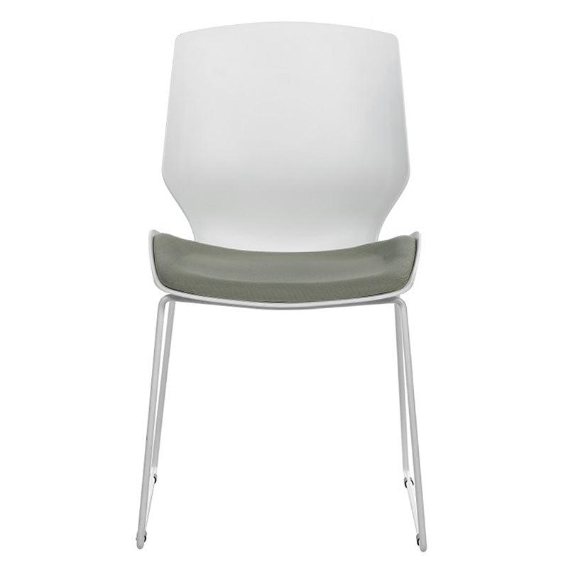 Scaun Genuine alb-Gri, 48x43x88 cm