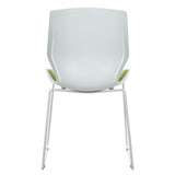 Scaun Genuine alb-Gri, 48x43x88 cm