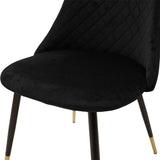 Scaun Giselle, 60x60x90 cm - Auriu