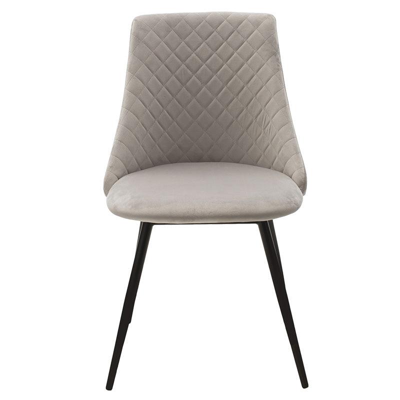 Scaun Giselle, 60x60x90 cm - Gri inchis