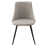Scaun Giselle, 60x60x90 cm - Gri inchis