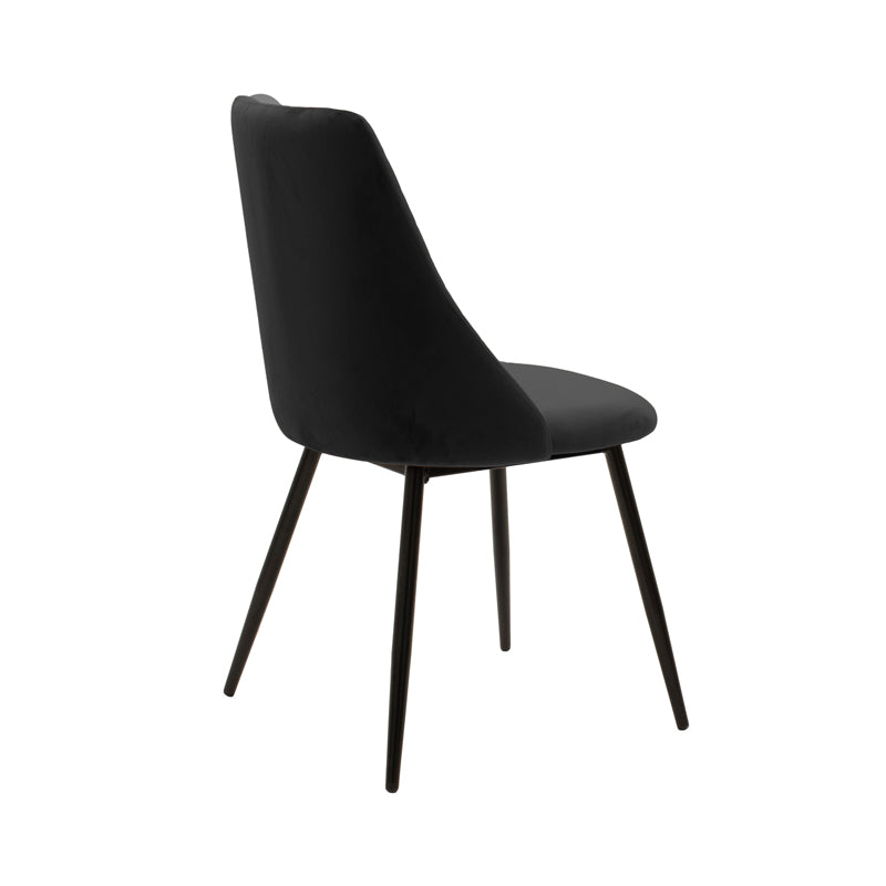 Scaun Giselle, 60x60x90 cm - Negru