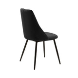 Scaun Giselle, 60x60x90 cm - Negru