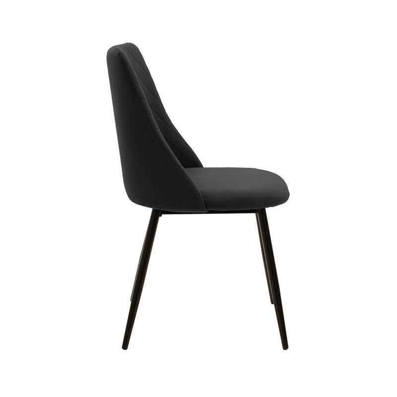 Scaun Giselle, 60x60x90 cm - Negru
