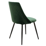 Scaun Giselle, 60x60x90 cm - Verde inchis