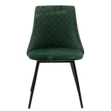 Scaun Giselle, 60x60x90 cm - Verde inchis
