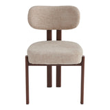 Scaun Glamor, Stofa, 53x51x81 cm - Bej