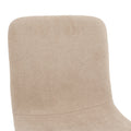 Scaun Gratify de tesatura crem-lacuit, negru, 58x44 cm, foto produs