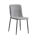 Scaun Gratify gri deschis, 43x56x83 cm