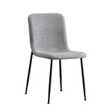 Scaun Gratify, gri deschis, 43x56x83 cm