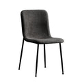 Scaun Gratify gri inchis, 43x56x83 cm