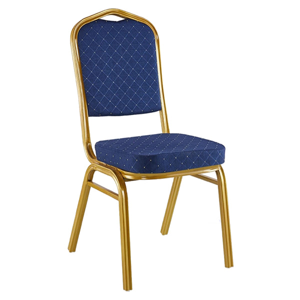Scaun Hilton pentru conferinta si evenimente, Rosu - Albastru, 45x51x96 cm