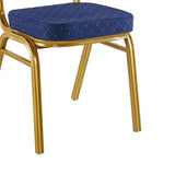 Scaun Hilton pentru conferinta si evenimente, Rosu - Albastru, 45x51x96 cm - Albastru