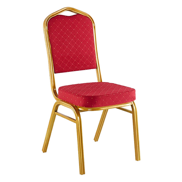 Scaun Hilton pentru conferinta si evenimente, Rosu - Albastru, 45x51x96 cm