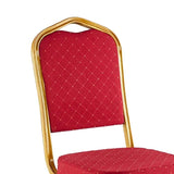Scaun Hilton pentru conferinta si evenimente, Rosu - Albastru, 45x51x96 cm - Rosu