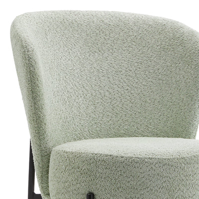 Scaun Houlian Verde stofa, 46x66x89 cm, imagine suplimentara