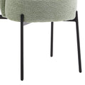 Scaun Houlian Verde stofa, 46x66x89 cm, detaliu produs