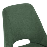 Scaun Initiate, verde-negru, 48x57x85 cm