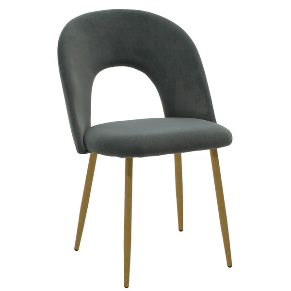 Scaun Jonah, Gri, 57x55x85 cm