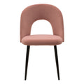 Scaun Jonah, Negru-Roz Pakoworld, imagine produs 4, Scaun, culoare Negru-Roz