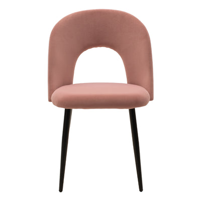 Scaun Jonah, Negru-Roz Pakoworld, imagine produs 4, Scaun, culoare Negru-Roz