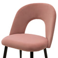 Scaun Jonah, Negru-Roz Pakoworld, imagine produs 5, Scaun, culoare Negru-Roz