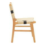 Scaun Julien din si sfoara 61x54x85 cm, Multicolor - Natural, 49x59 cm - Multicolor