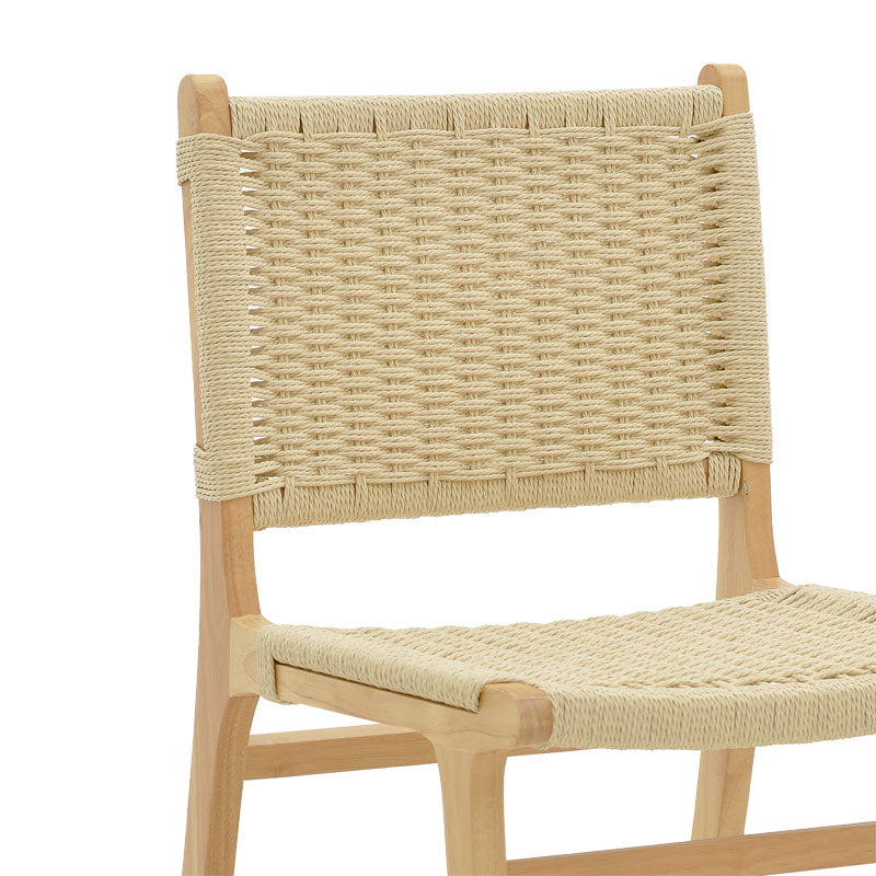 Scaun Julien din si sfoara 61x54x85 cm, Multicolor - Natural, 49x59 cm - Natural