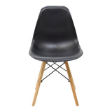 Scaun Julita, Metal, 46x52x81 cm - Negru