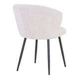 Scaun Karg, Diverse culori, 57x62x80 cm - Alb