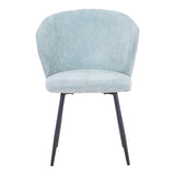 Scaun Karg, Diverse culori, 57x62x80 cm - Turcoaz