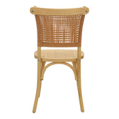 Scaun Karley lemn de fag Natural-scaun din ratan, Natural, 48x52x89 cm, foto produs