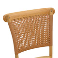 Scaun Karley lemn de fag Natural-scaun din ratan, Natural, 48x52x89 cm, foto produs 6